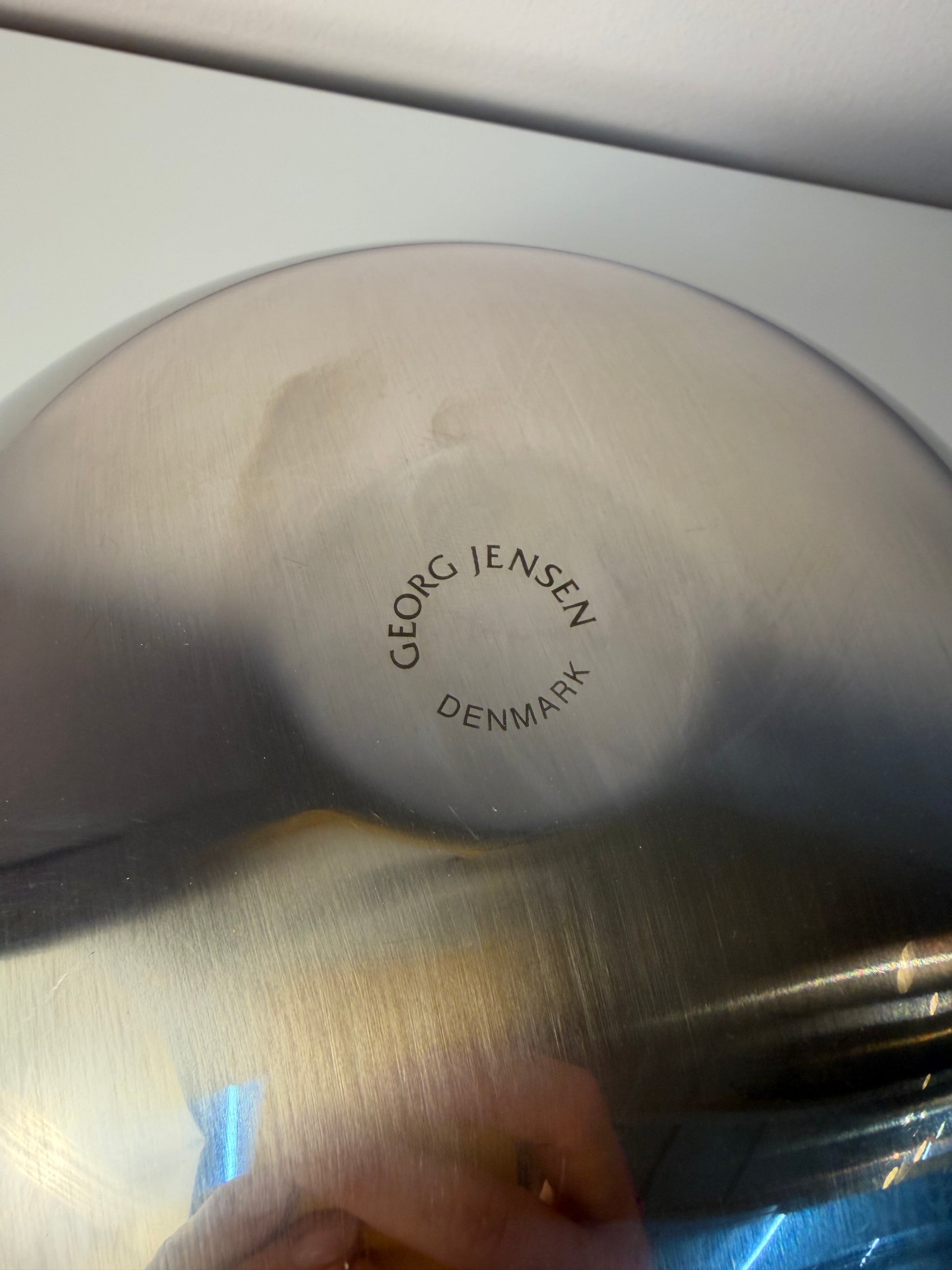 Schale Schale Bloom klein von Helle Damkjær für Georg Jensen