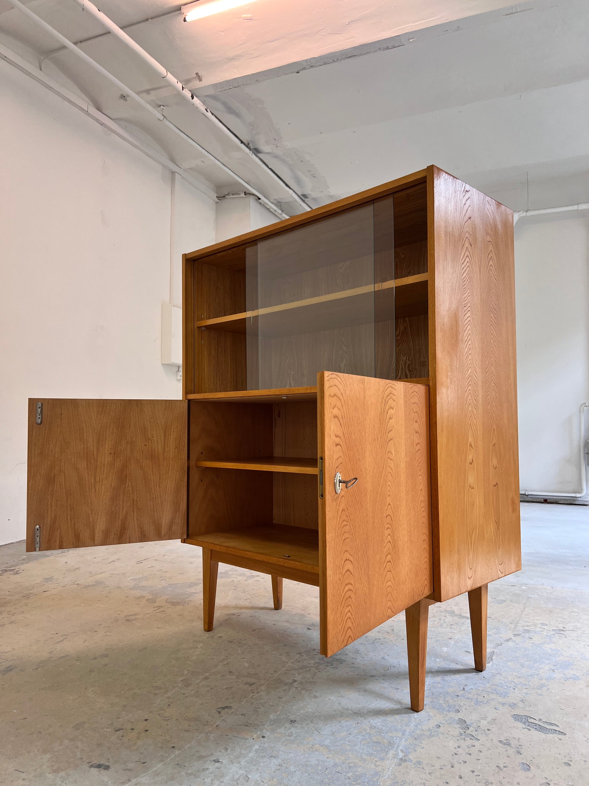 Bücherschrank 602/D Esche von Franz Ehrlich für Hellerau