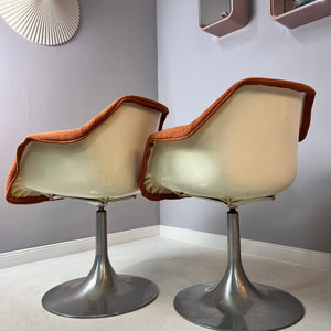 Tulip Chair orange von Juch Dänemark