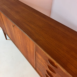Sideboard Teak mit Vitrinenaufsatz aus Schweden