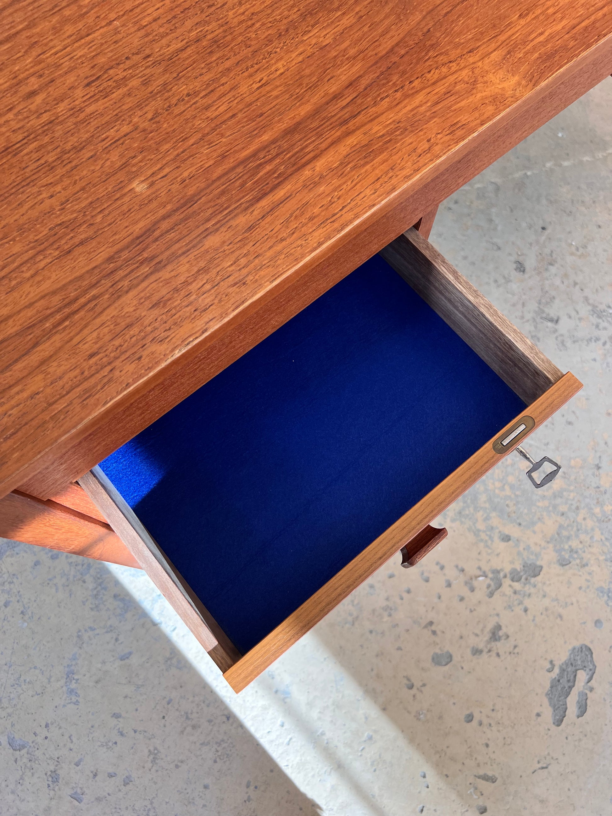 Schreibtisch Teak von Domino Møbler