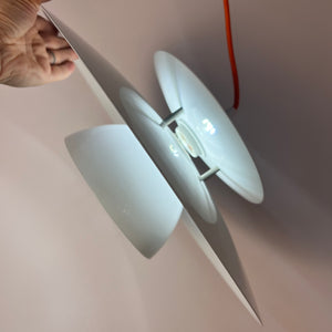 Lamellenlampe weiß aus Dänemark