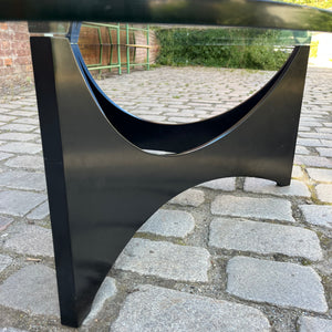 Couchtisch schwarz Glas
