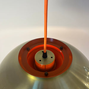 Lamellenlampe gold orange aus Dänemark