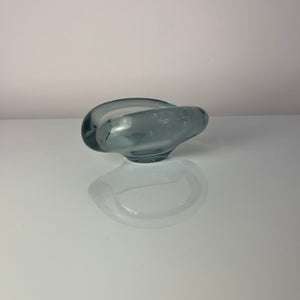 Aschenbecher hellblau Glas von Per Lütken von Holmegaard