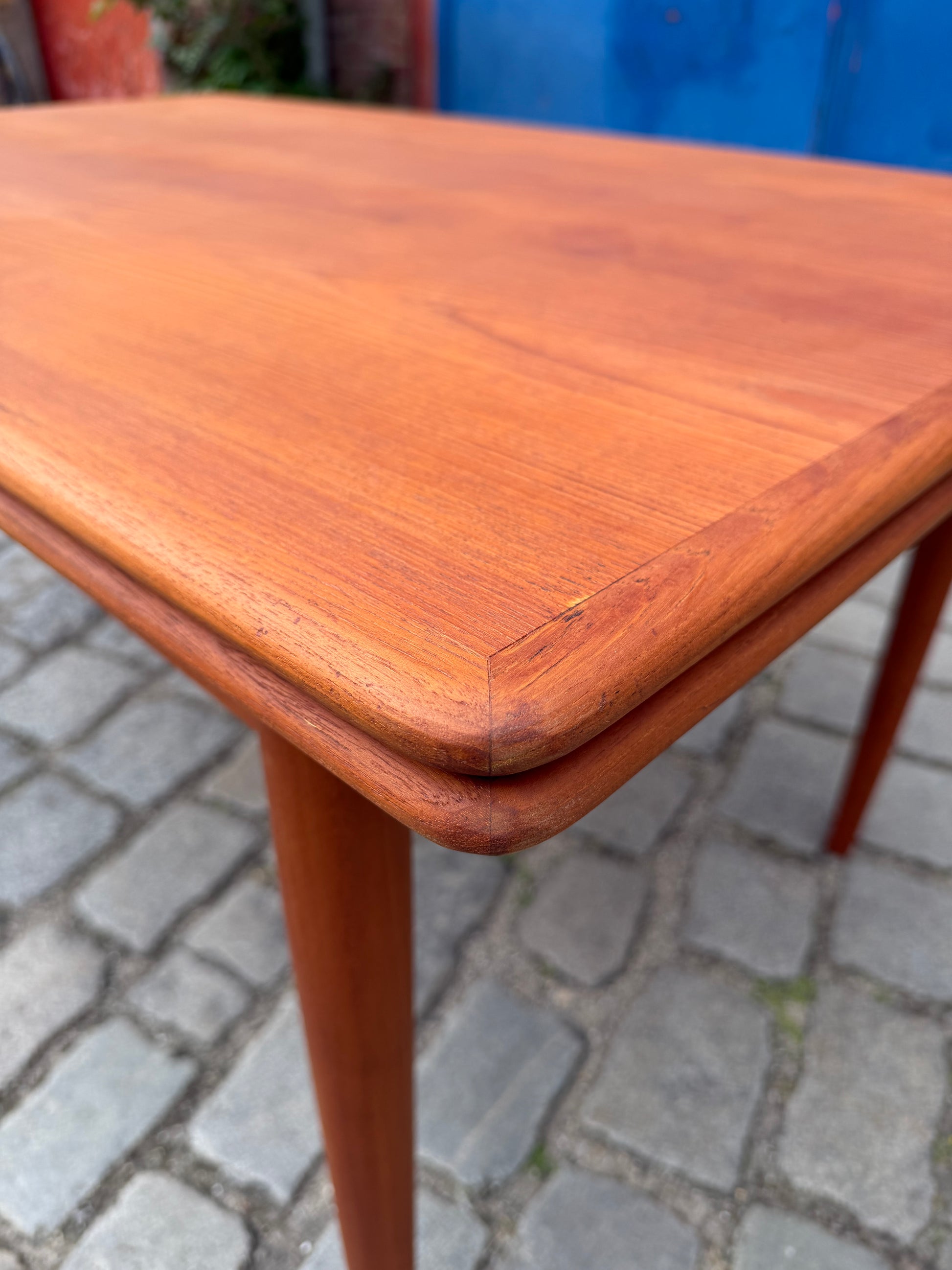 Ausziehbarer Esstisch Teak aus Dänemark