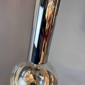 Hängelampe Big Globe Chrom 49 cm von Motoko Ishii für STAFF