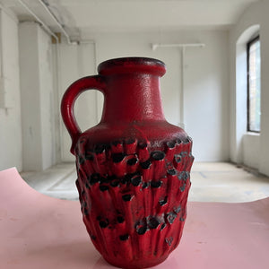 Vase 7587-25 rot von Carstens Keramik