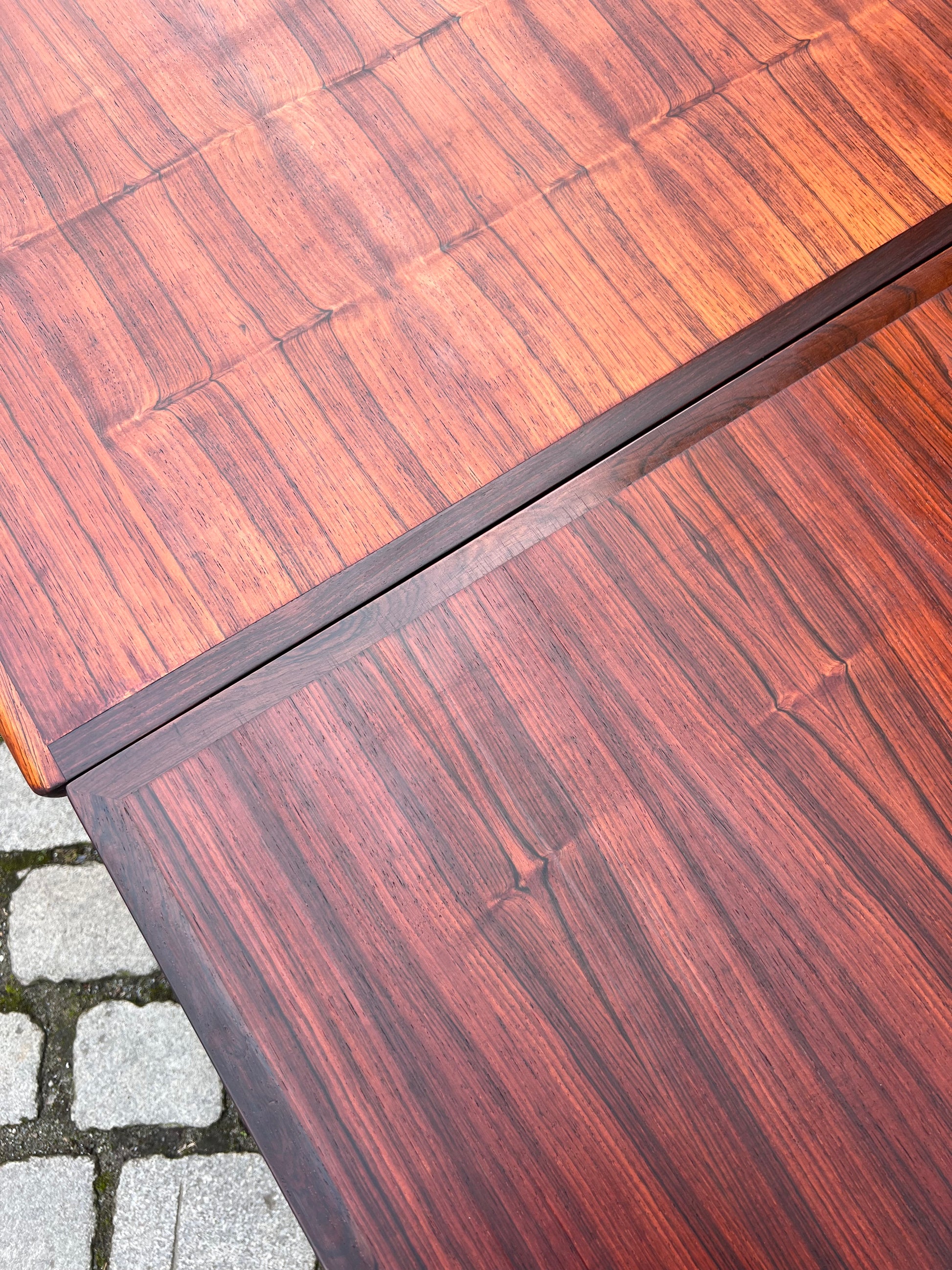 Ausziehbarer Esstisch Palisander aus Dänemark