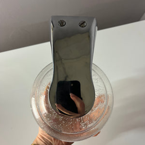 Wandlampe Einschlussglas Chrom von Novus in Originalverpackung