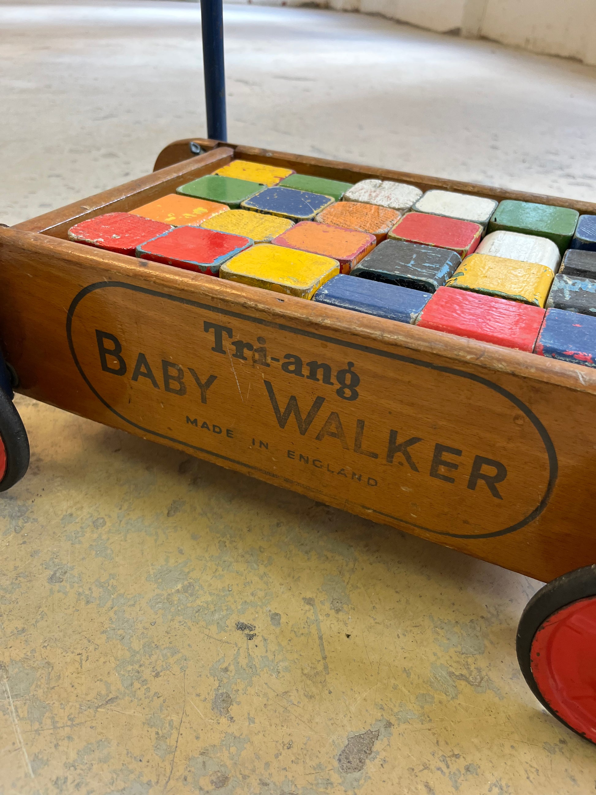 Lauflernwagen von Tri-ang - Made in England