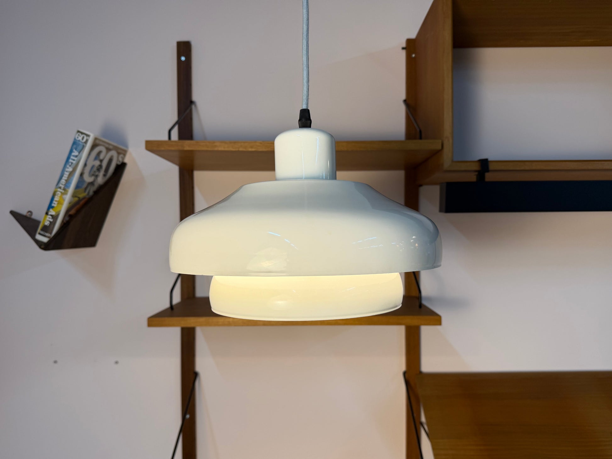 Lamellenlampe weiß aus Dänemark