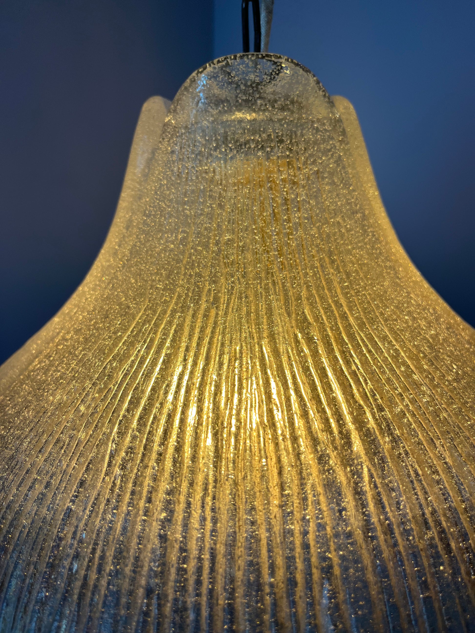 Hängelampe Blume Glas von Peill & Putzler