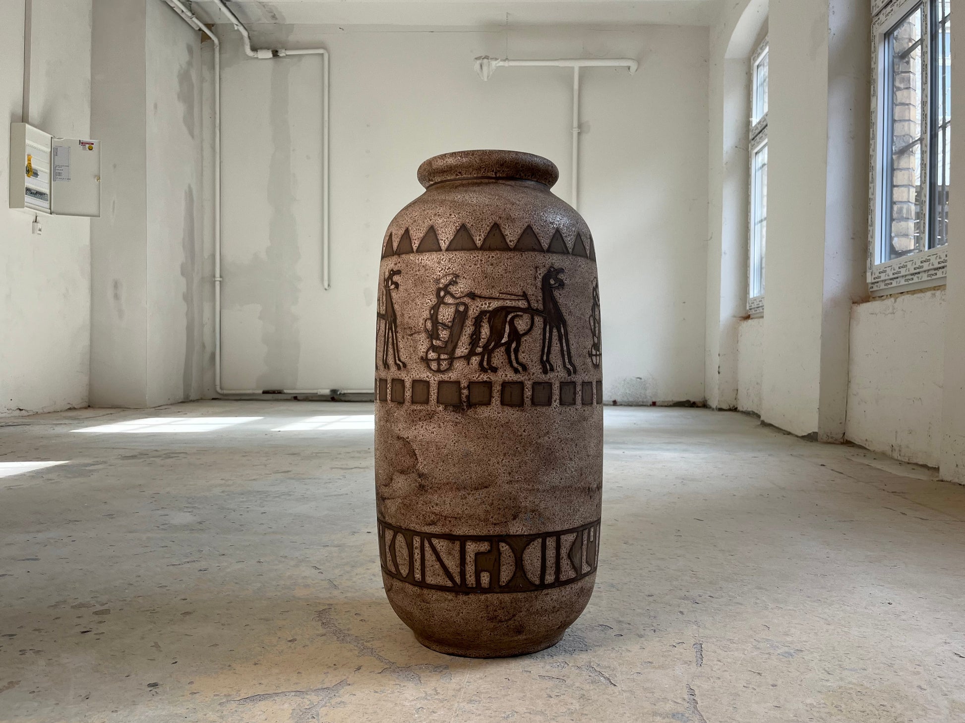 Bodenvase Ägina 124 von Ceramano West Germany