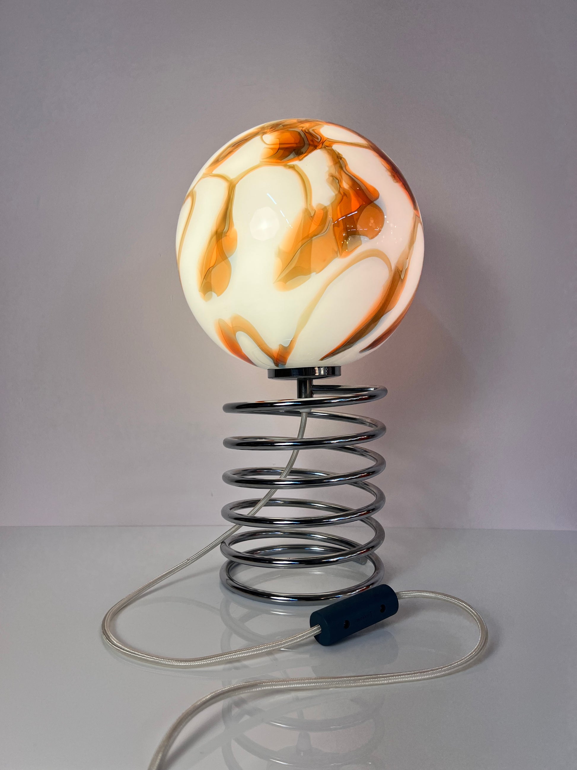 Tischlampe Spirale von Ingo Maurer für Honsel
