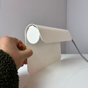 Wandlampe weiß Metall aus Dänemark