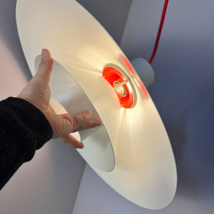 Lamellenlampe Trapez von Christian Hvidt für Nordisk Solar