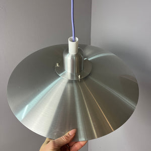 Lamellenlampe silber weiß aus Dänemark