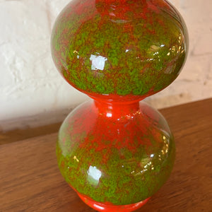 Tischlampe rot grün Bubble Keramik von Kaiser Leuchten