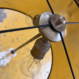 hohe Tischlampe 70er Jahre