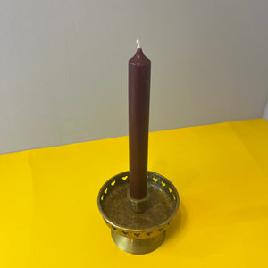 Kerzenständer Messing mit Herzen