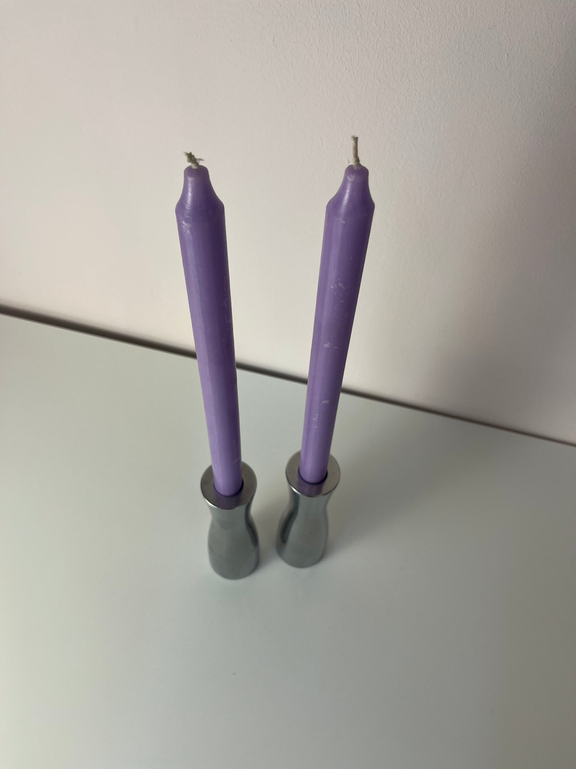 Set: 2x Kerzenständer GÖTA Aluminium von Erika Pekkari für IKEA