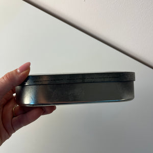 Tabak-Dose Edition 1997 schwarz blau Metall