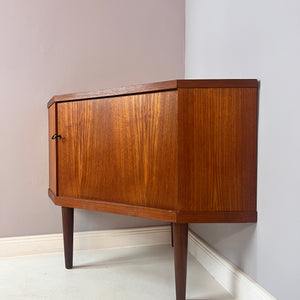 Eckschrank Teak aus Dänemark
