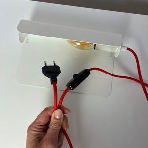 Wandlampe Typ 107 weiß von Darø