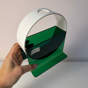 Vase grün weiß Acryl von Jungteam Design