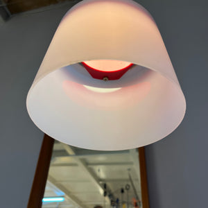 Küchenlampe rot weiß Kunststoff von Philips Holland
