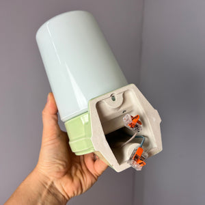 Set: 2x Wandlampe Modell 6070 hellgrün Sigvard Bernadotte für Ifö