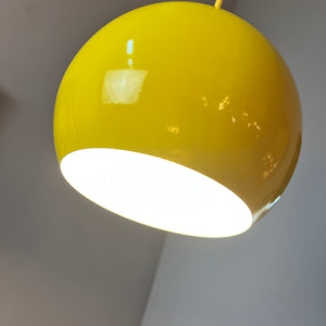 Kugellampe gelb aus Dänemark