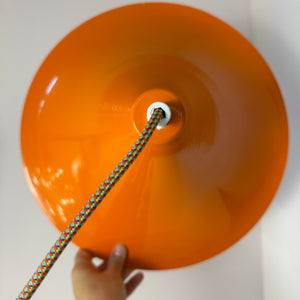 Trompetenlampe orange aus Dänemark