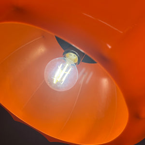 Hängelampe orange Kunststoff von Ilka Plast