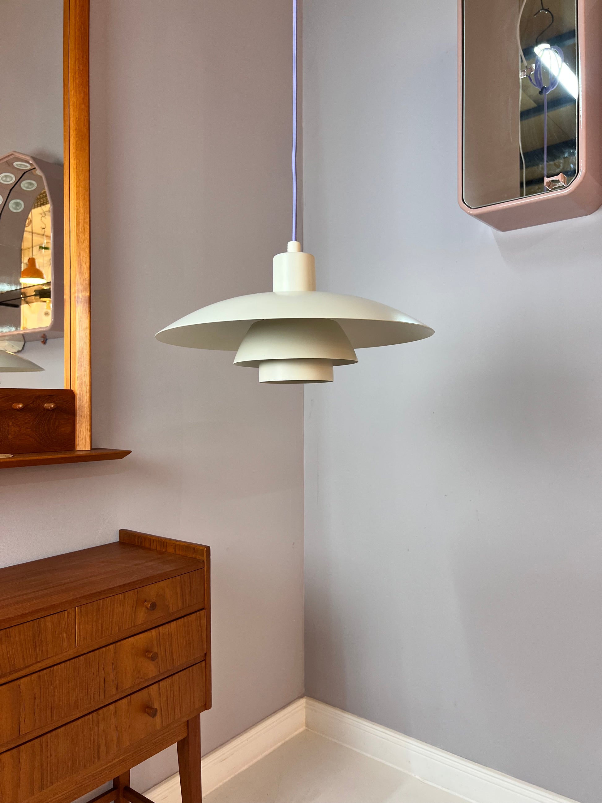 Lamellenlampe PH4 von Poul Henningsen für Louis Poulsen