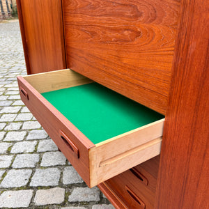 XXL Highboard Teak von H.P. Hansen aus Dänemark