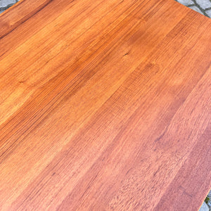 Esstisch Teak Vollholz mit eingehängter Platte