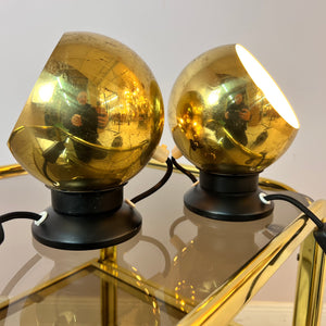 Set: 2x Kugellampe gold von Horn