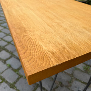Klubtisch Typ 602/K Esche mit neuen Füßen von Hellerau