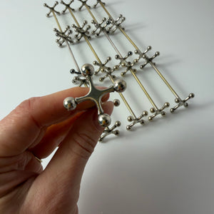 Set: 13x Besteckablage versilbert