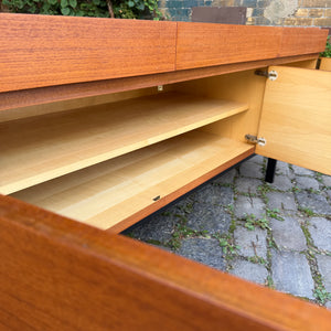 XXL Sideboard Teak mit Schloss aus Deutschland