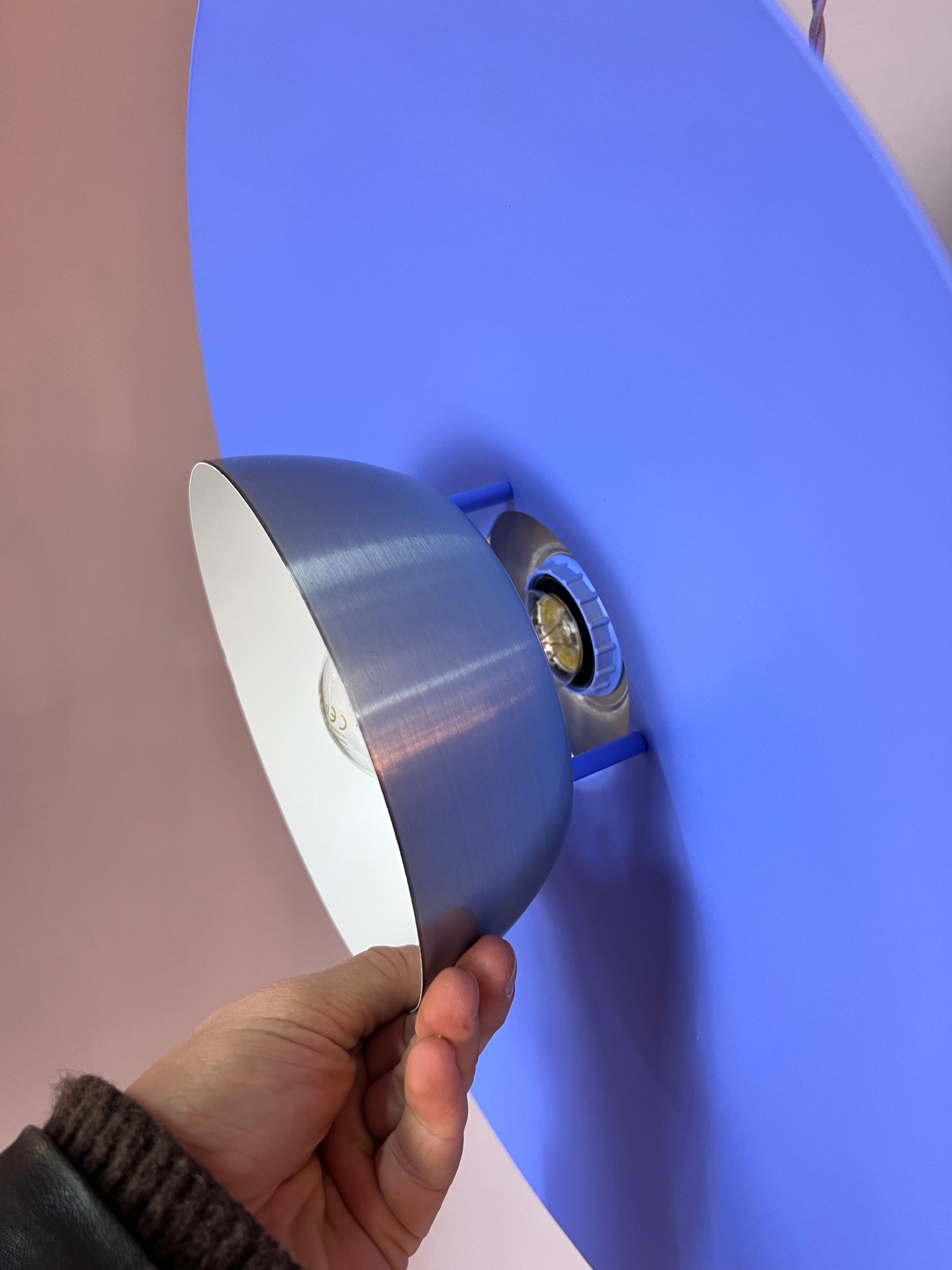 Lamellenlampe neu lackiert Dänemark