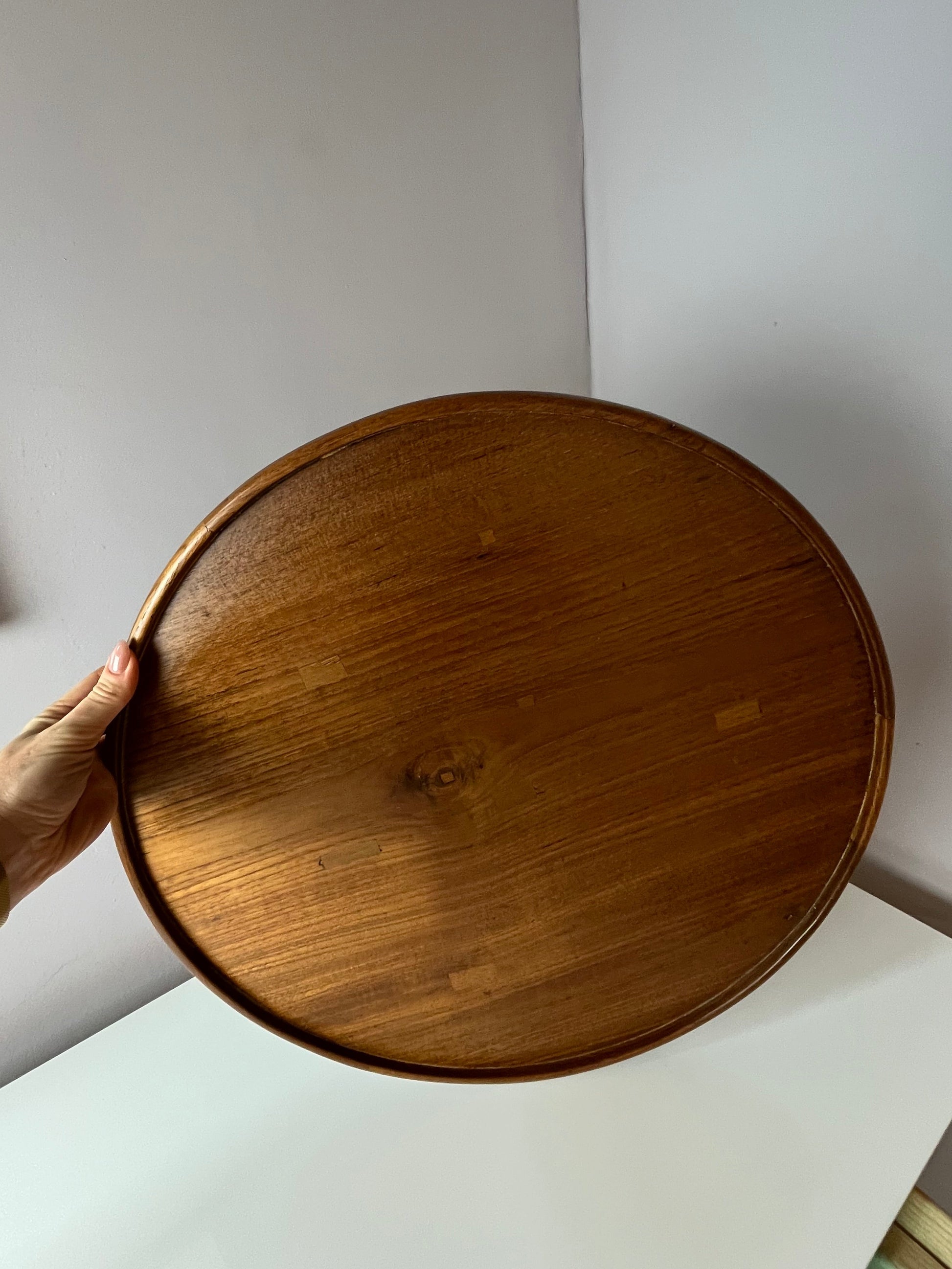 Lazy Susan Drehscheibe Teak aus Dänemark