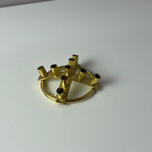 Kerzenständer Messing von Scandia Design Hellerup