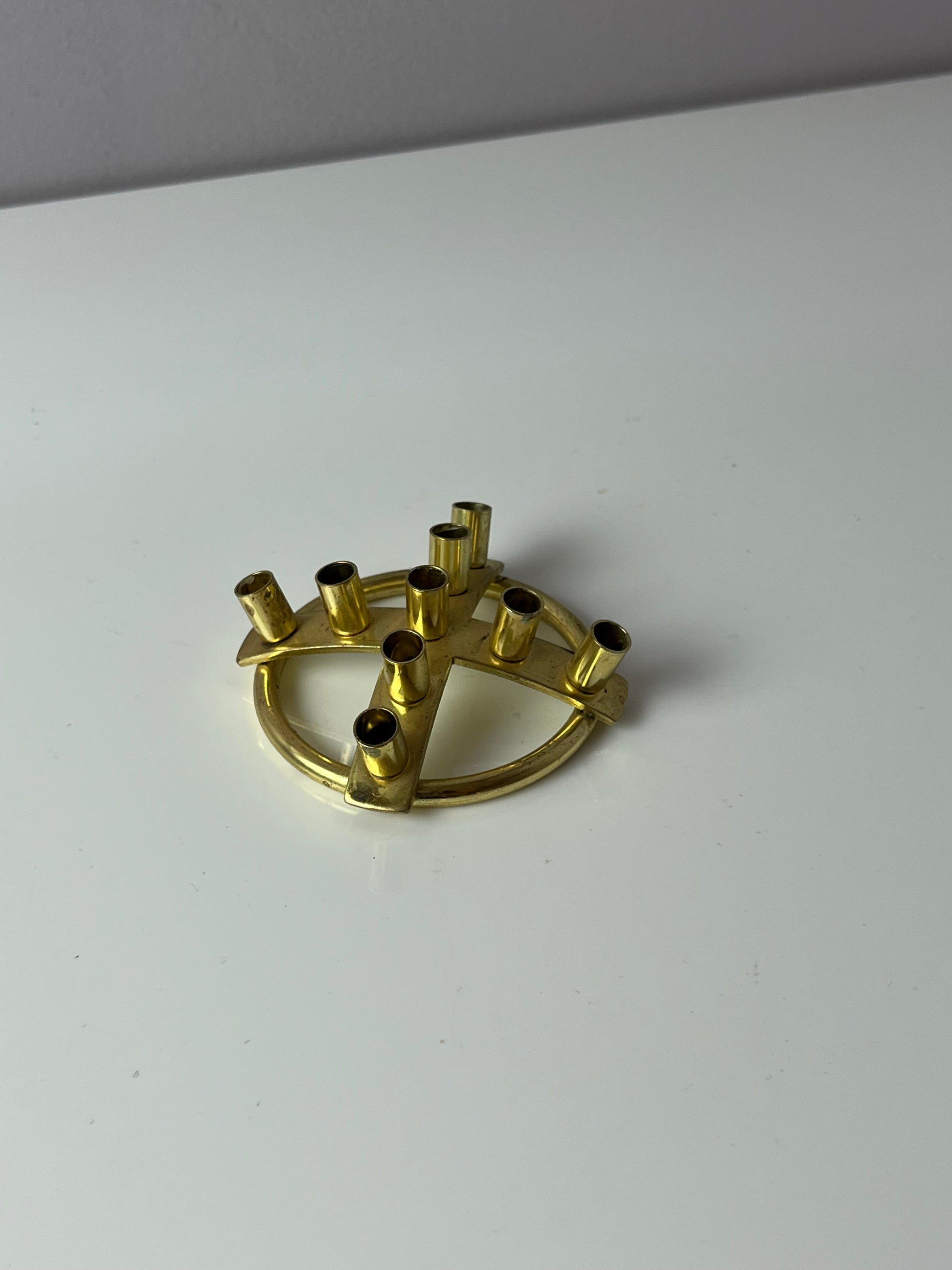 Kerzenständer Messing von Scandia Design Hellerup