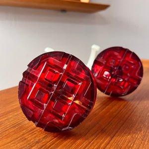 Set Kleiderhaken rot