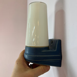 Wandlampe blau Sigvard Bernadotte für Ifö