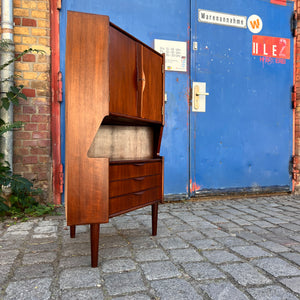 Eckschrank Teak von Omann Jun