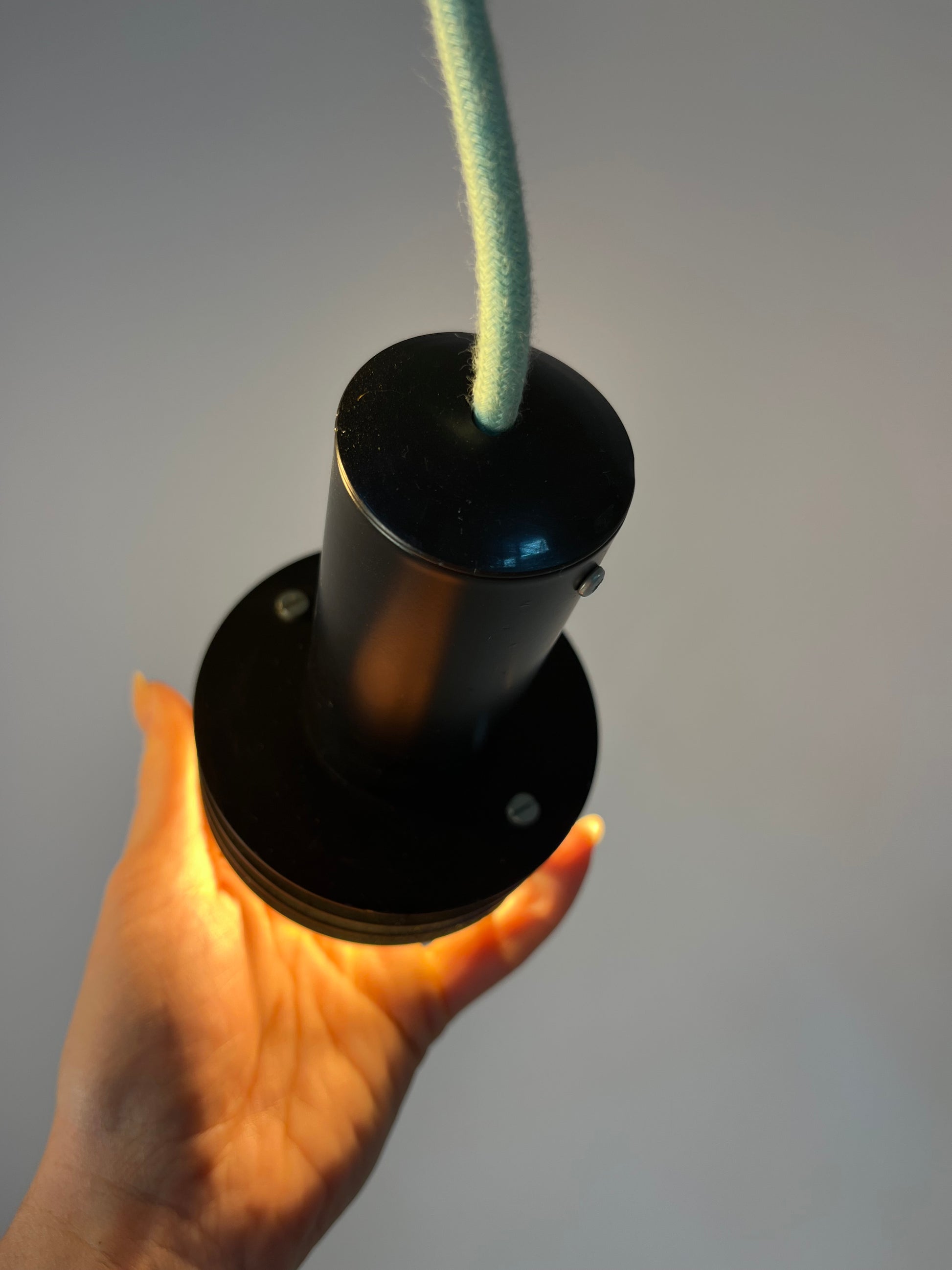 Set: 2x Lamellenlampe schwarz aus Dänemark